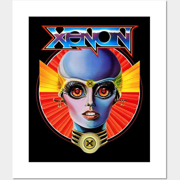 Xenon Pinball 1980 Wall Art by Trazzo